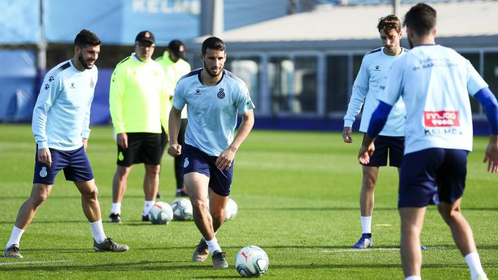 ESPANYOL ENTRENAMIENTO CALLERI