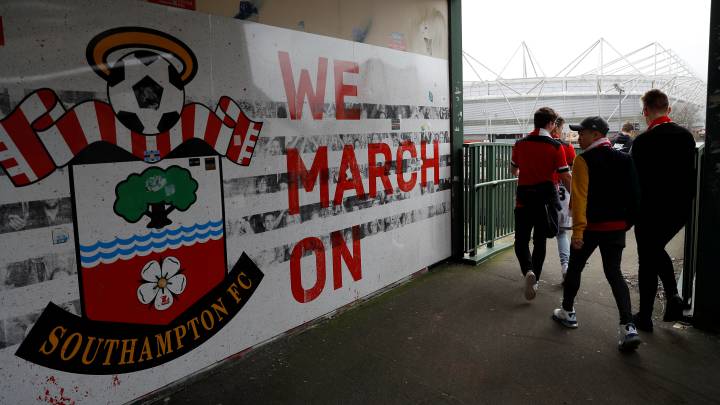 El Southampton, primer equipo de la Premier en reducirse el sueldo