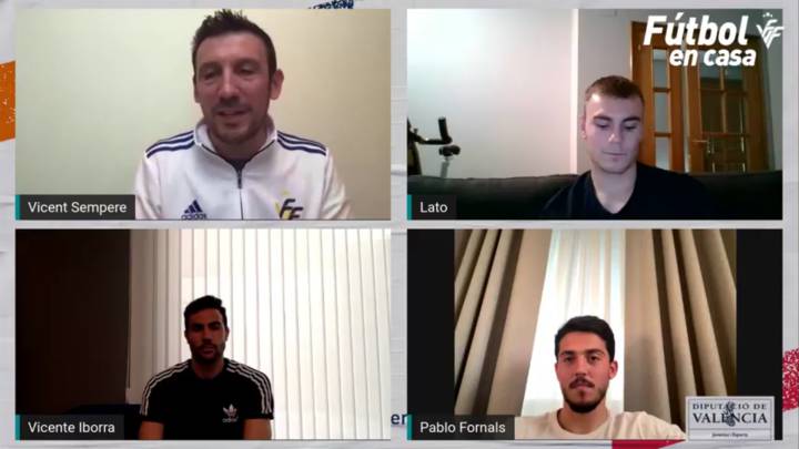 'Fútbol en casa' con Lato, Fornals e Iborra