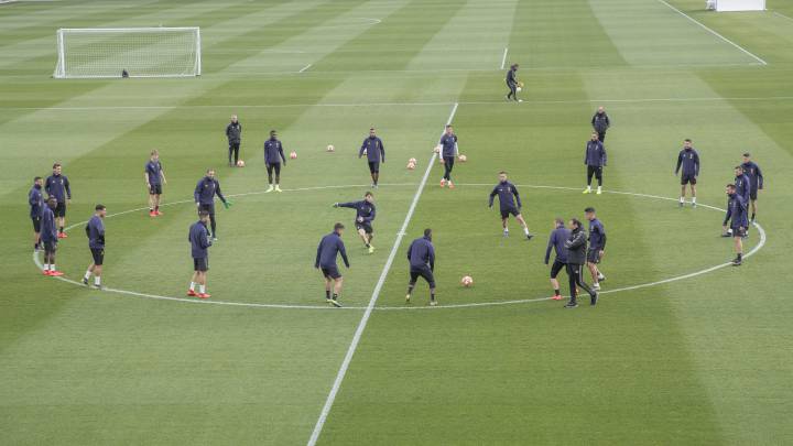 ENTRENAMIENTO DE LA JUVENTUS