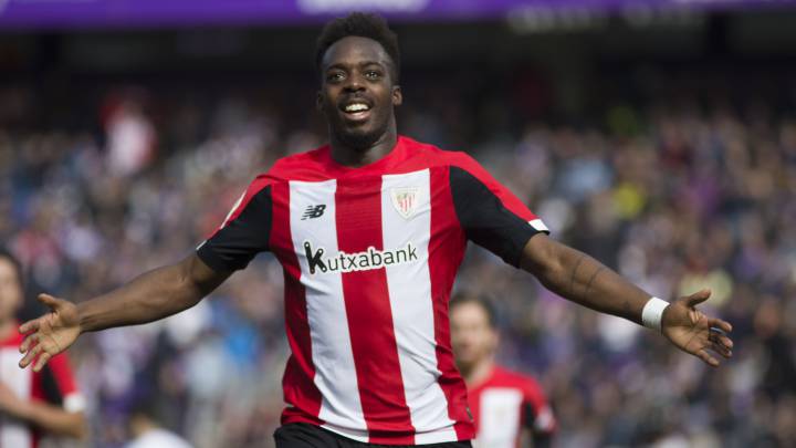 Iñaki Williams celebra un gol