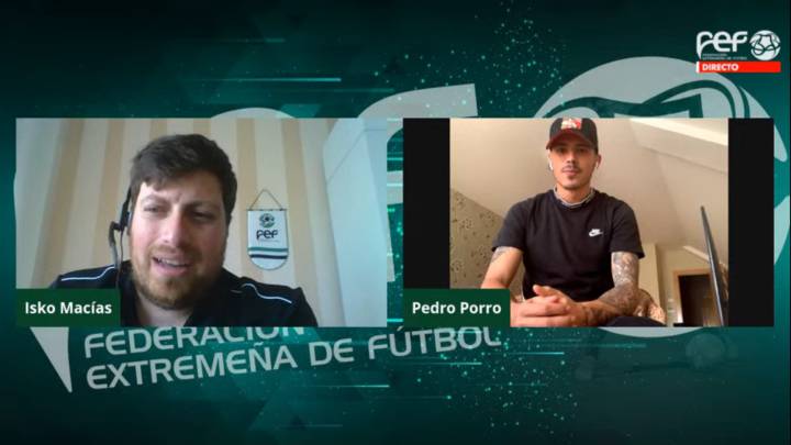 Porro: "Estoy deseando volver al verde; entrenar en casa no es lo mismo"