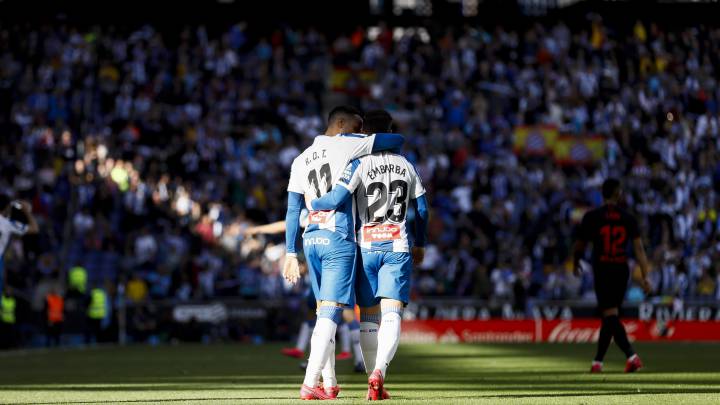 Raúl de Tomás y Embarba, con el Espanyol.