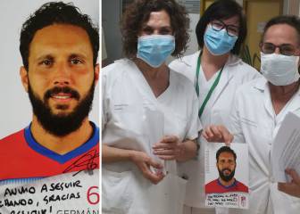 Germán manda cartas a los enfermos