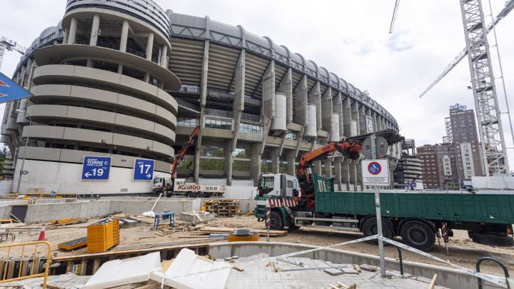 Las obras del Bernabéu volverán a reiniciarse.