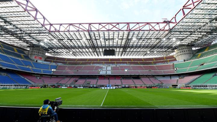 San Siro, Milan, Italia.