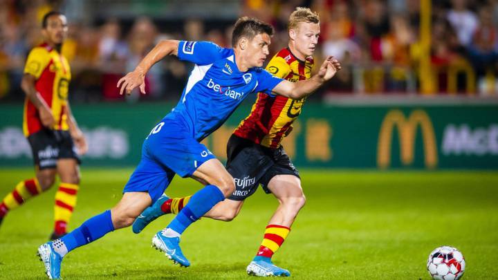 El Sevilla tiene otro candidato para el lateral derecho en el danés Joakim Maehle, del Genk y con 22 años, que mide 1,86 y jugó la Champions League.