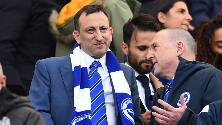 El Brighton no quiere descensos si la temporada no acaba