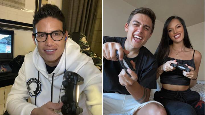 James y Dybala.