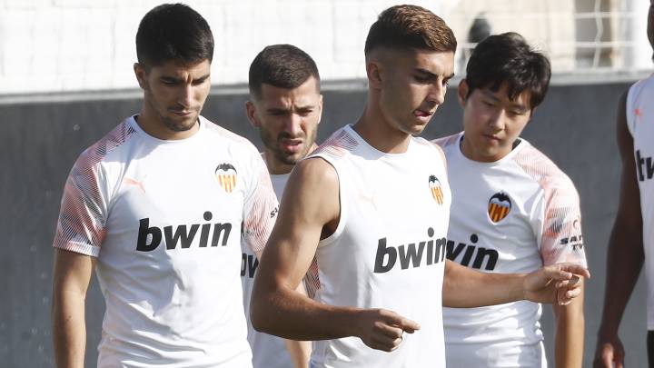 Soler, Gayà, Ferran y Kang-in Lee.