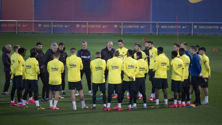 El Barça hará cinco controles a sus jugadores antes de arrancar