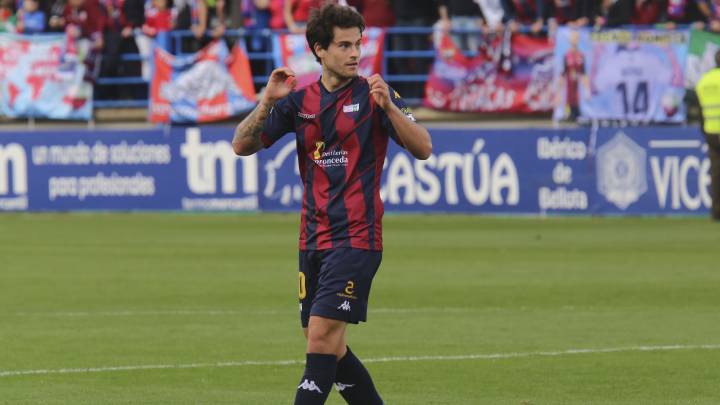 Olabe con el Extremadura