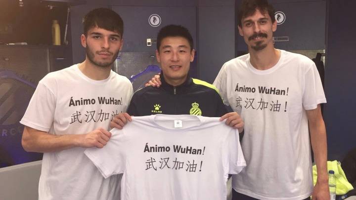Espanyol con Wuhan ante el coronavirus.