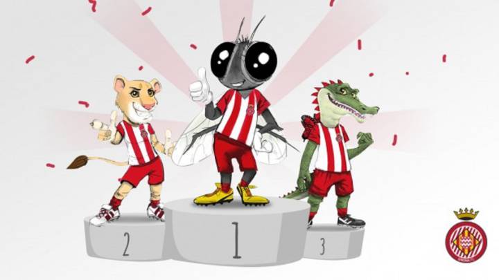 El Girona ya tiene nueva mascota: ‘La Mosca’