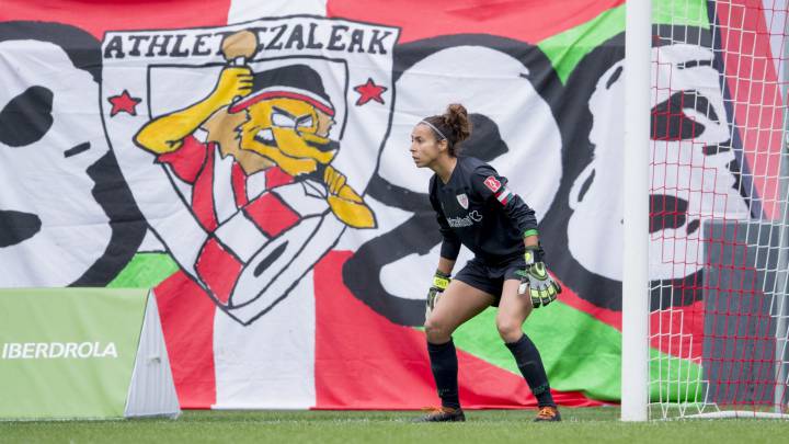 Ainhoa Tirapu, portera del Athletic.