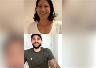 Muguruza le confiesa a Ricky Rubio la mítica canción que escucha antes de jugar: es muy 'destroyer'...