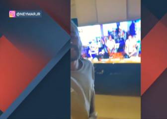 Neymar shares his private celebration as PSG crowned