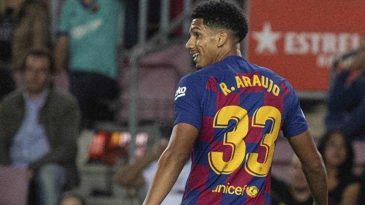 Araujo será el cuarto central