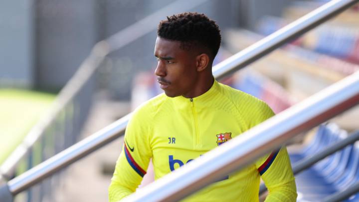 El lateral del Barcelona, Junior Firpo.