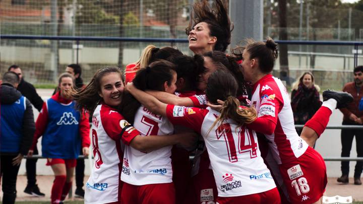 Jugadoras del Santa Teresa.
