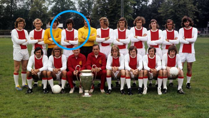 Wim Suurbier en el Ajax de los 70.