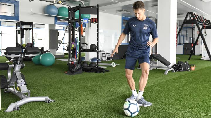 Szymanowski ya toca balón en una recuperación especial