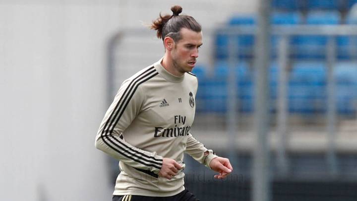 El futbolista galés del REal Madrid, Gareth Bale, durante un partido.