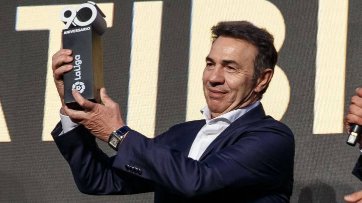 Abel en la gala de los 90 años de LaLiga.