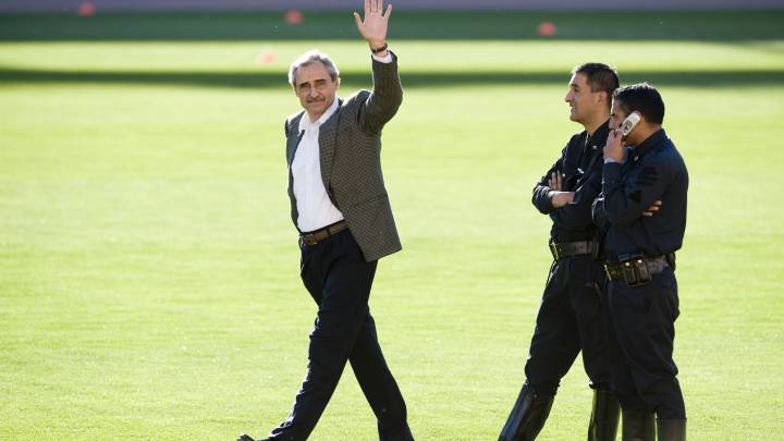 Angel Cappa en Buenos Aires, que criticó con dureza a Simeone.