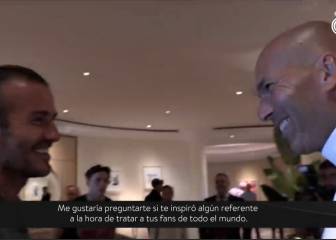 Beckham sorprende: ¡elige una frase de Zidane como su mejor momento en el Real Madrid!