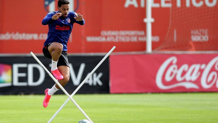 Atlético: último entrenamiento y reparto de cargas de trabajo.