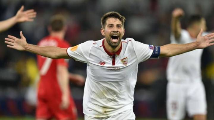 El Sevilla cumple cuatro años de su Quinta Europa League, ganada al Liverpool de Jürgen Klopp en Basilea con dos goles del lateral Coke Andújar.
