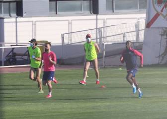 Paco Jémez, contento de volver a entrenar: