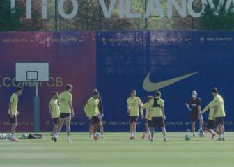 El Barça aprieta y exige en los entrenamientos