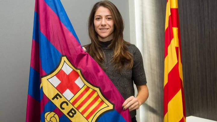 Vicky Losada, capitana del Barça.