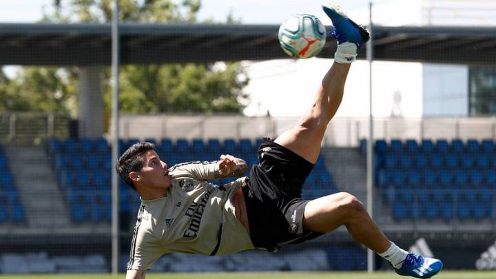 La recta final de James