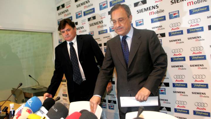 Camacho y Florentino Pérez
