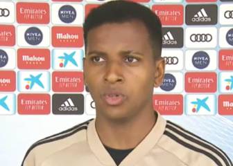 Rodrygo sorprende con su español después de dos meses
