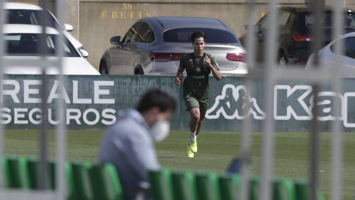 Diego Lainez apenas juega en el Betis y Gerardo Martino, seleccionador de México, dice que habla con Rubi y que éste tiene "grandes expectativas" con él.