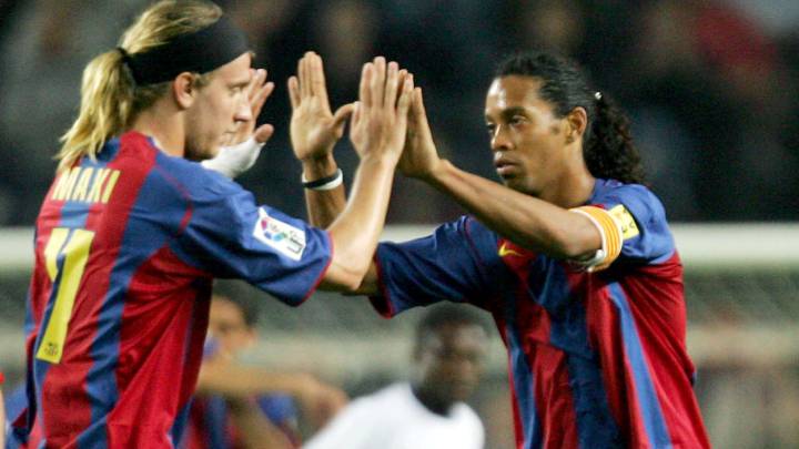 Maxi López sobre Ronaldinho: “Pateaba la puerta de mi casa para que saliera y me integrara”
