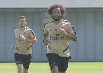 El Madrid se estrenó bajo un calor sofocante