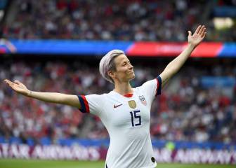 Rapinoe, la futbolista más influyente para France Football