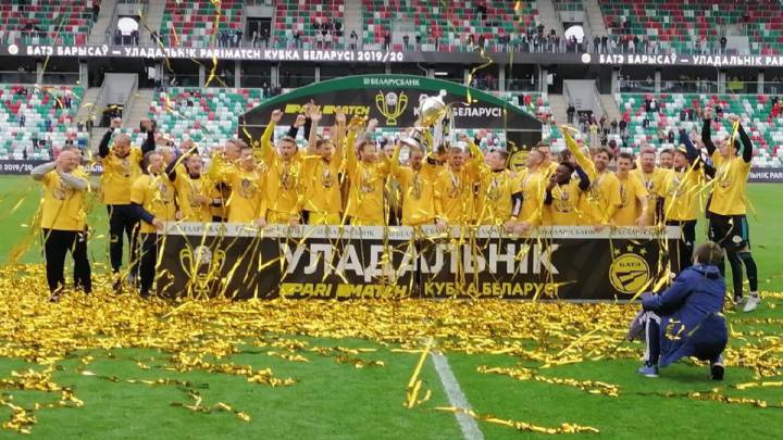 Zakhar Volkov da la Copa al BATE en el último minuto de la prórroga.