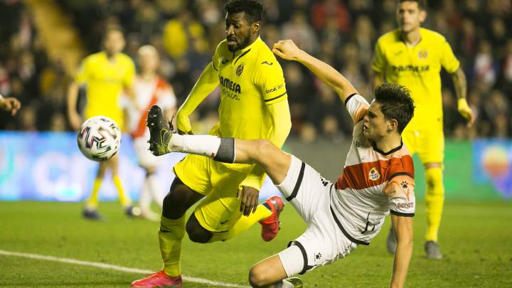 Martín Pascual, en el partido de Copa contra el Villarreal.