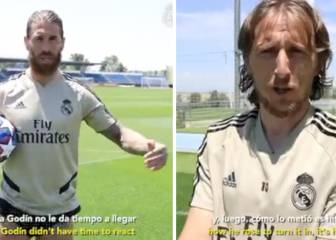 Ramos y Modric revelan los secretos de cómo se gestó este icónico gol y lo recrean