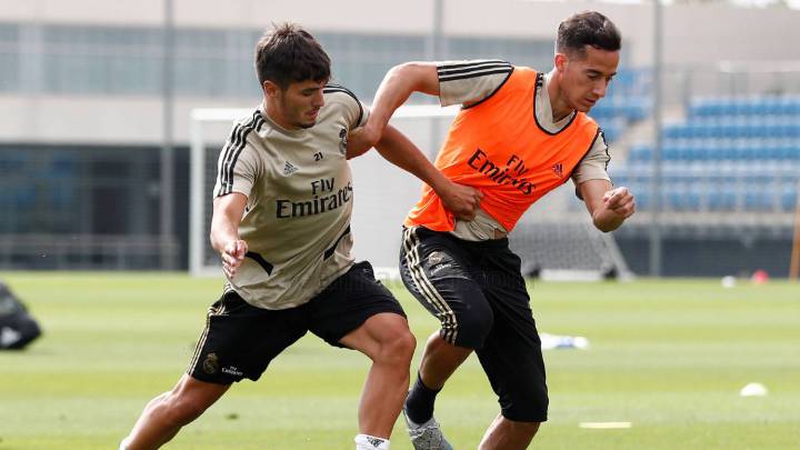 El Madrid trabaja en dos grupos