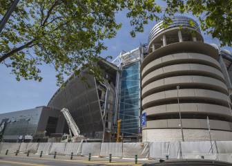 El Bernabéu entra en fase 1 y ya se van viendo los cambios
