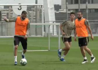 Zidane aumenta la intensidad en el entrenamiento