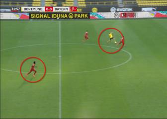 El regreso de Davies para detener a Haaland fue a 35,3 km/h