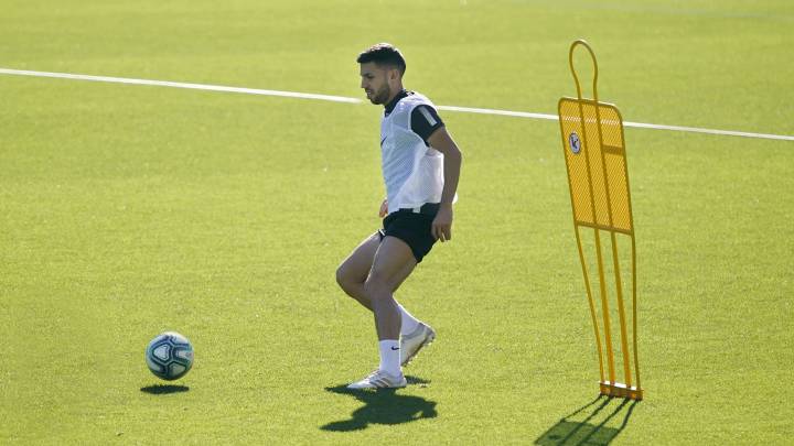Pacheco no supera su talalgia y sigue entrenándose al margen